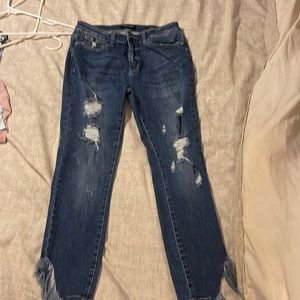 Judy Blue distressed skinny jeans